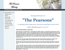 Tablet Screenshot of pearsonministry.org